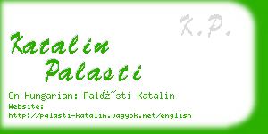 katalin palasti business card